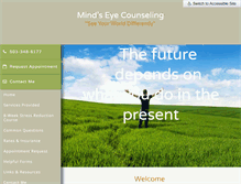 Tablet Screenshot of mindseyecounseling.com